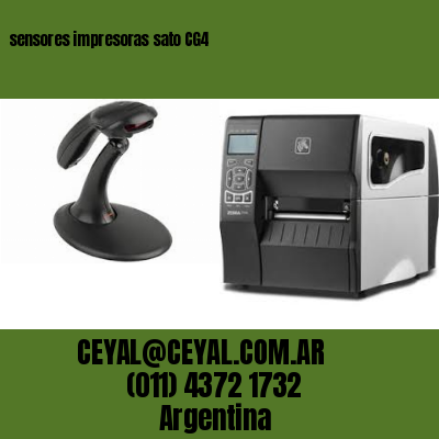 sensores impresoras sato CG4