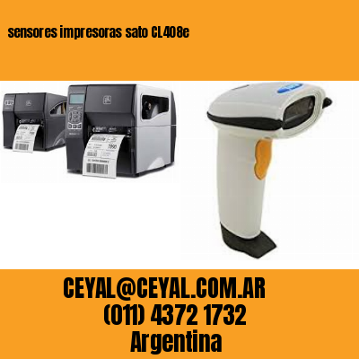 sensores impresoras sato CL408e