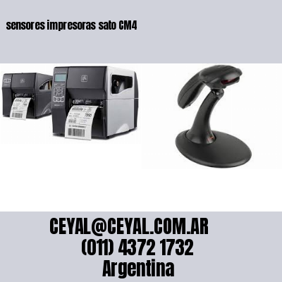 sensores impresoras sato CM4