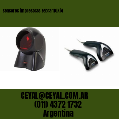 sensores impresoras zebra 110Xi4