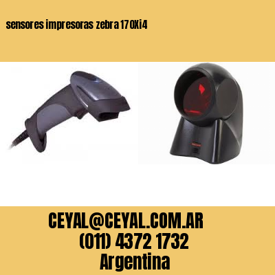 sensores impresoras zebra 170Xi4