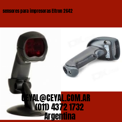sensores para impresoras Eltron 2642
