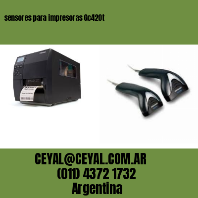 sensores para impresoras Gc420t