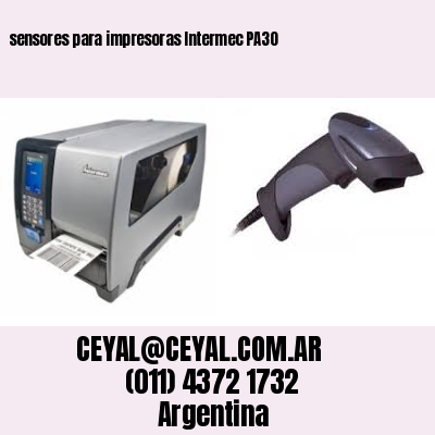 sensores para impresoras Intermec PA30