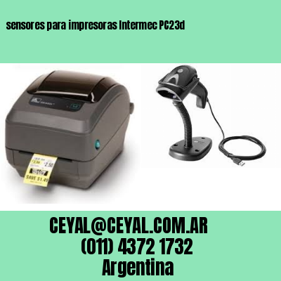 sensores para impresoras Intermec PC23d
