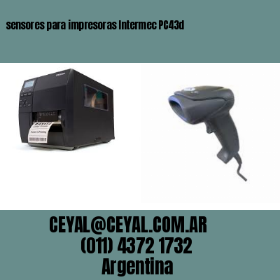sensores para impresoras Intermec PC43d