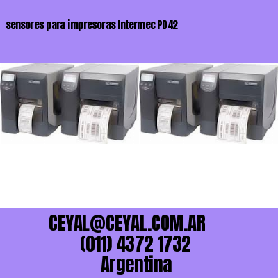 sensores para impresoras Intermec PD42