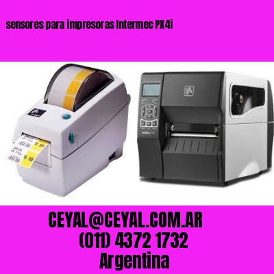 sensores para impresoras Intermec PX4i