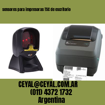sensores para impresoras TSC de escritorio