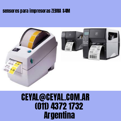 sensores para impresoras ZEBRA S4M