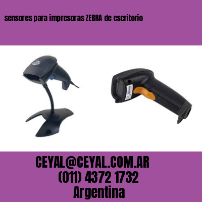 sensores para impresoras ZEBRA de escritorio