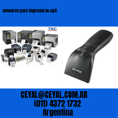 sensores para impresoras cg4