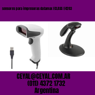 sensores para impresoras datamax ECLASS E4203