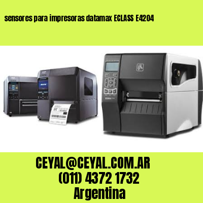 sensores para impresoras datamax ECLASS E4204