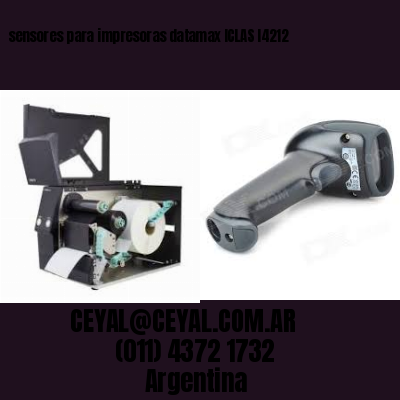 sensores para impresoras datamax ICLAS I4212