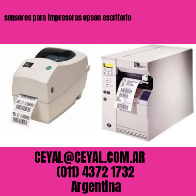 sensores para impresoras epson escritorio