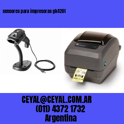 sensores para impresoras gk420t