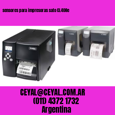 sensores para impresoras sato CL408e