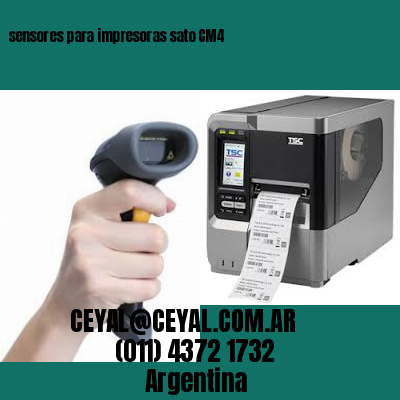sensores para impresoras sato CM4