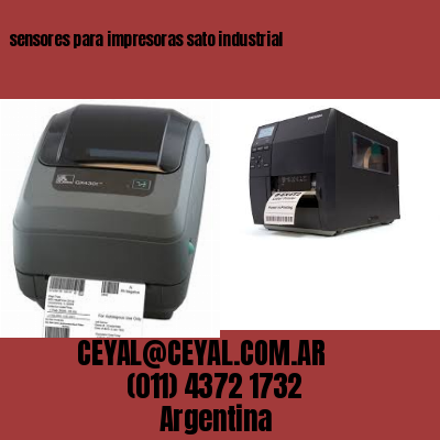 sensores para impresoras sato industrial