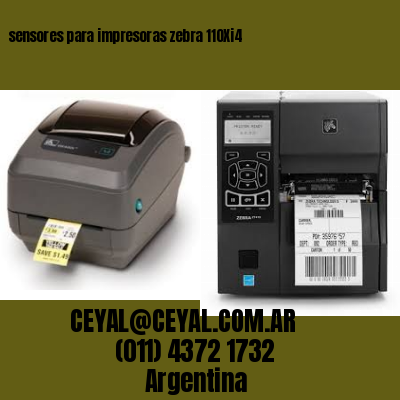 sensores para impresoras zebra 110Xi4