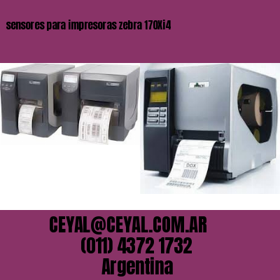 sensores para impresoras zebra 170Xi4