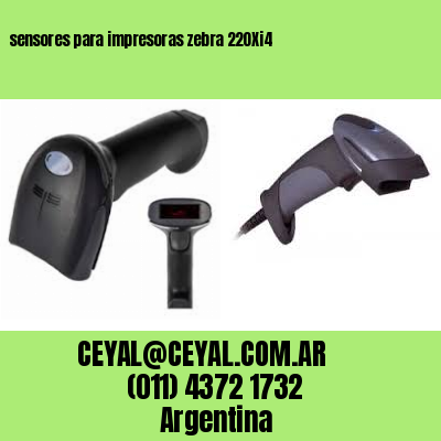 sensores para impresoras zebra 220Xi4