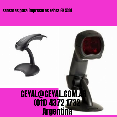 sensores para impresoras zebra GX430t