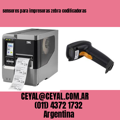 sensores para impresoras zebra codificadoras