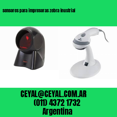 sensores para impresoras zebra inustrial