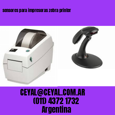 sensores para impresoras zebra printer