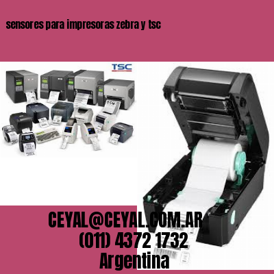 sensores para impresoras zebra y tsc