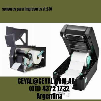 sensores para impresoras zt 230