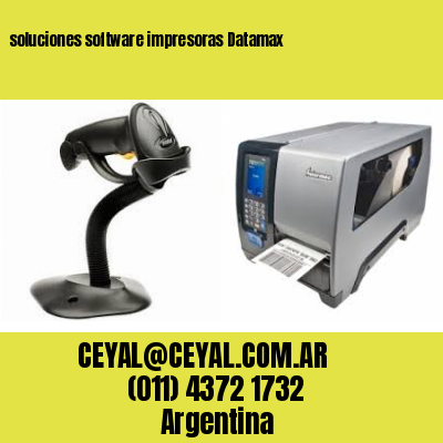 soluciones software impresoras Datamax