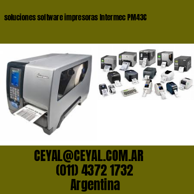 soluciones software impresoras Intermec PM43C