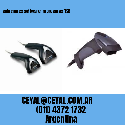soluciones software impresoras TSC