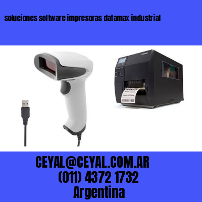 soluciones software impresoras datamax industrial