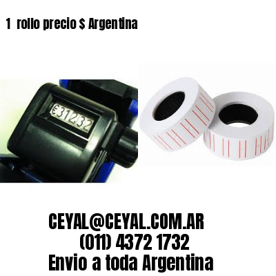 1 	rollo precio $ Argentina
