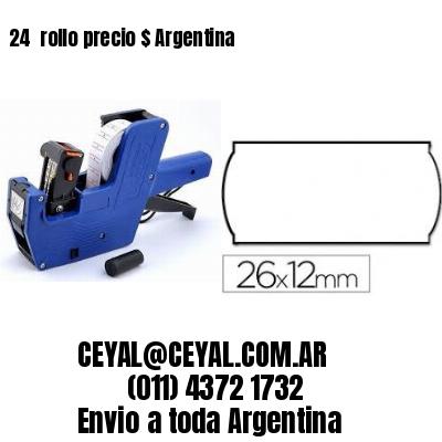 24 	rollo precio $ Argentina