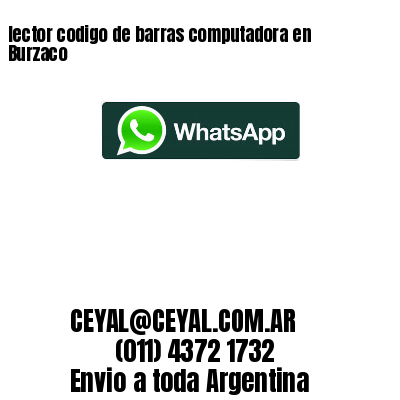 lector codigo de barras computadora en Burzaco