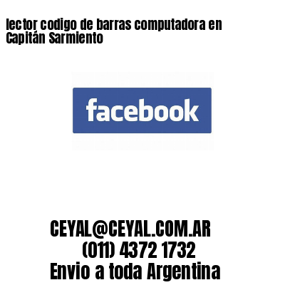lector codigo de barras computadora en Capitán Sarmiento