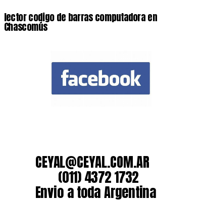 lector codigo de barras computadora en Chascomús
