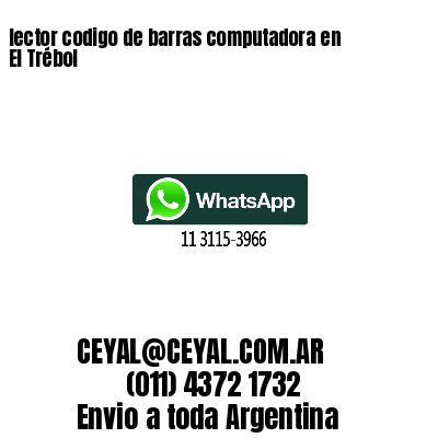 lector codigo de barras computadora en El Trébol