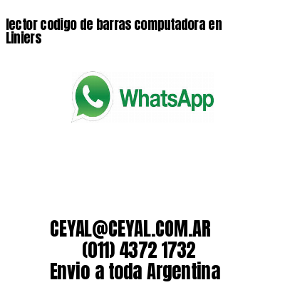 lector codigo de barras computadora en Liniers