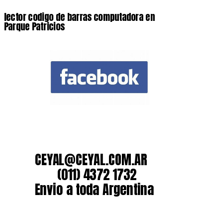 lector codigo de barras computadora en Parque Patricios