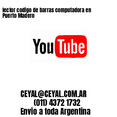 lector codigo de barras computadora en Puerto Madero