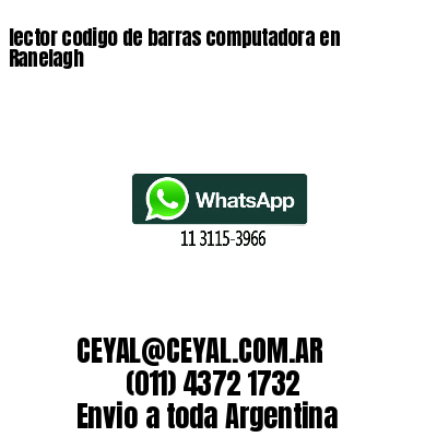 lector codigo de barras computadora en Ranelagh