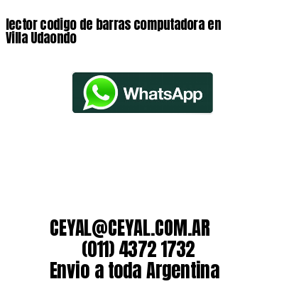 lector codigo de barras computadora en Villa Udaondo