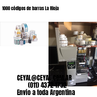 1000 códigos de barras La Rioja