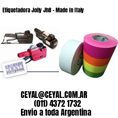 Etiquetadora Jolly Jh8 – Made In Italy